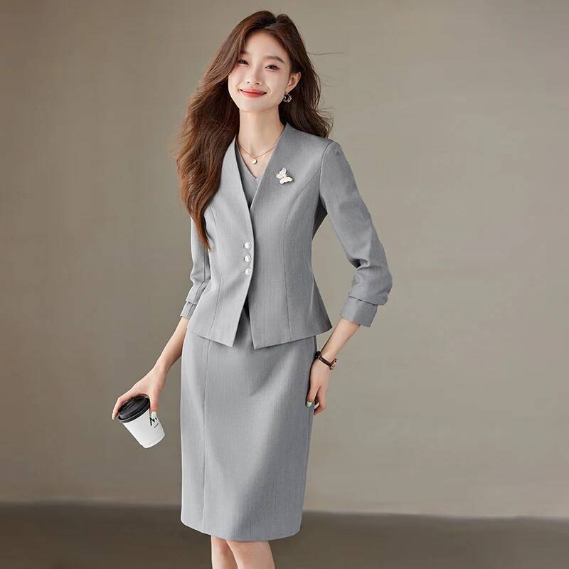 Women Formal Wear Stitching - Формальные женские пиджаки Деловая офисная рабочая