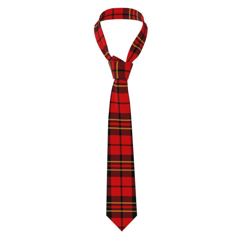 Women Formal Wear With Tie - Мужской галстук из шотландского тартана, галстук