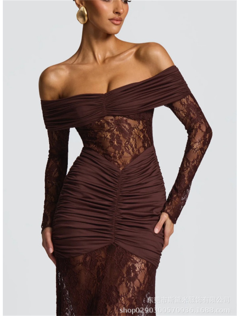 Women'S Holiday Formal Wear - Сексуальное кружевное женское платье русалки для