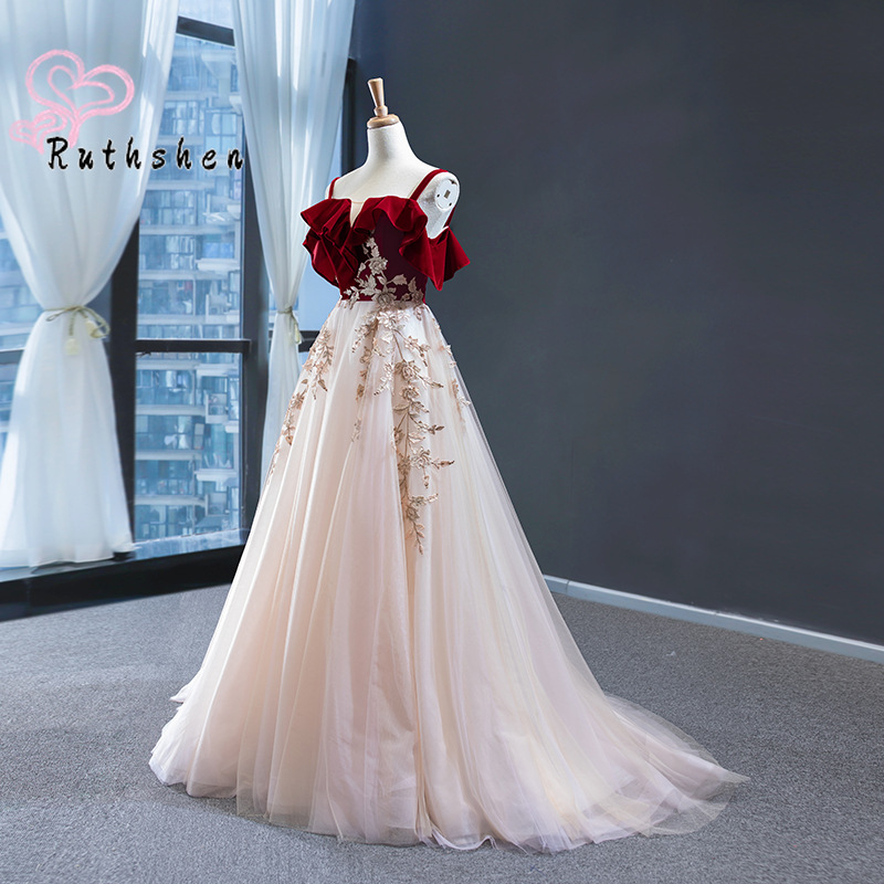 Formal Gala Wear Women - Вечерние платья, длинные роскошные бретельки 2025,
