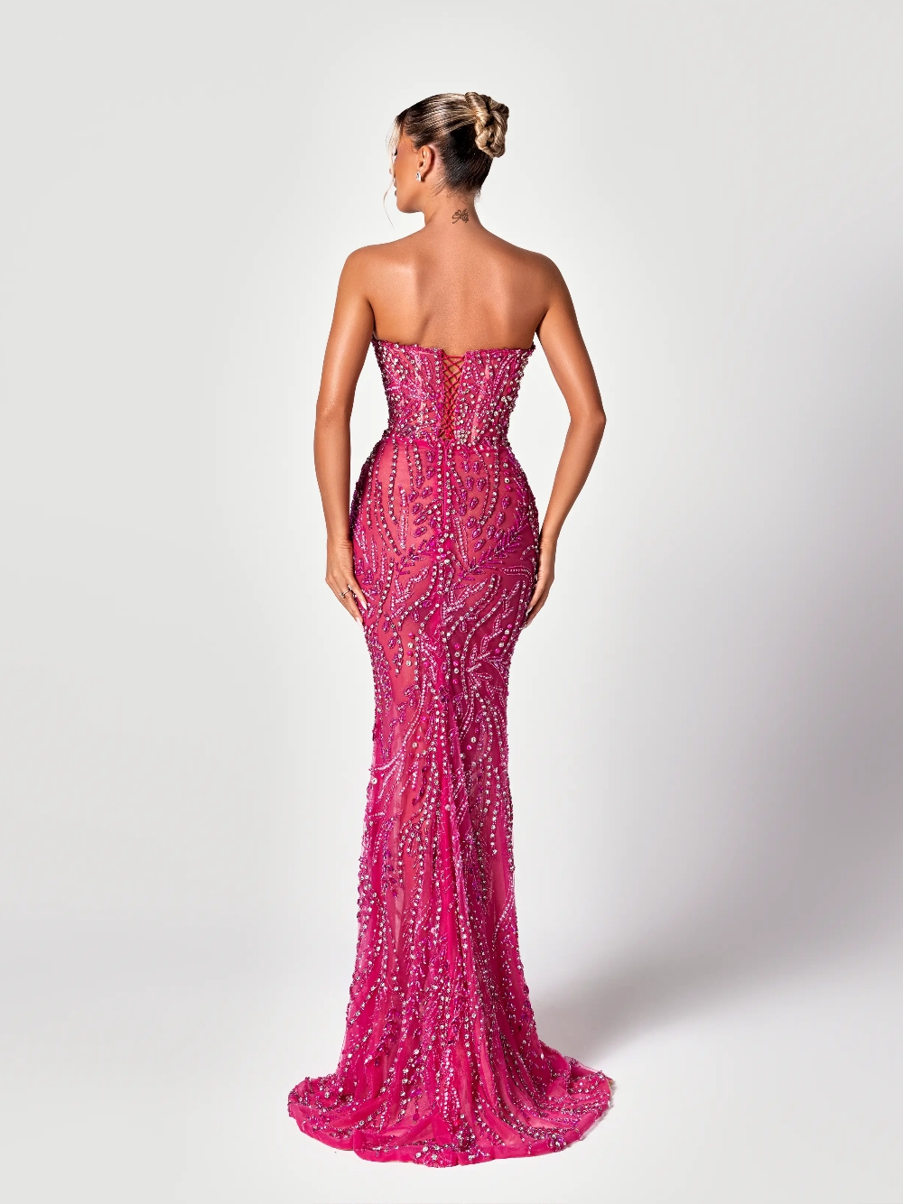 Милое вечернее платье цвета фу – обзор и цена Formal Gala Wear Women
