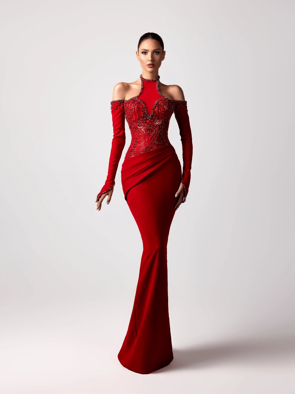 Красное сексуальное вечернее п – обзор и цена Formal Gala Wear Women