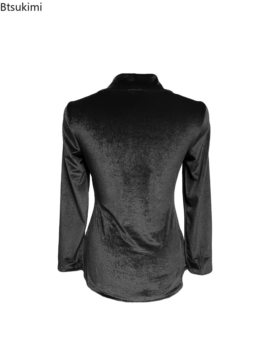 Новая женская модная блузка-жа – обзор и цена Women Formal Wear Stitching