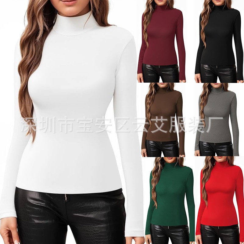 Женская облегающая однотонная  – обзор и цена Turtleneck Bodysuit Office