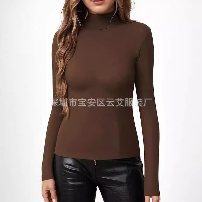 Женская облегающая однотонная  – обзор и цена Turtleneck Bodysuit Office