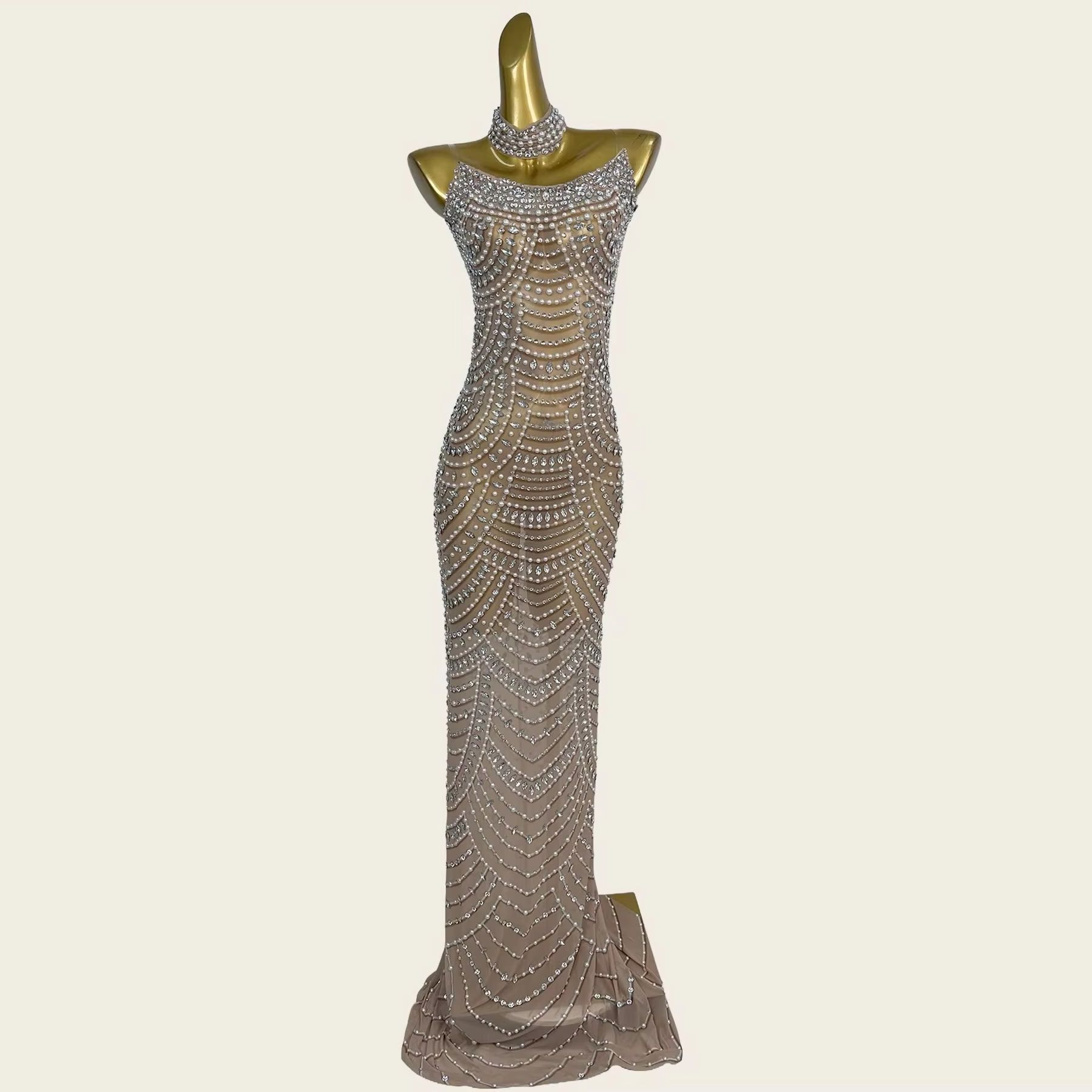 Блестящее вечернее платье-руса – обзор и цена Formal Gala Wear Women