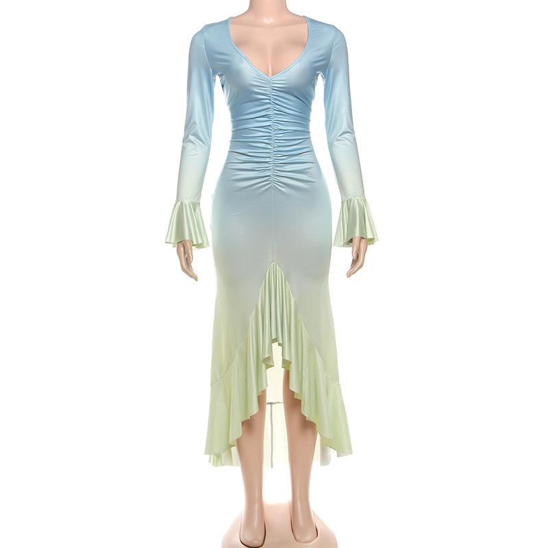 Градиентное синее женское плат – обзор и цена Women'S Holiday Formal Wear