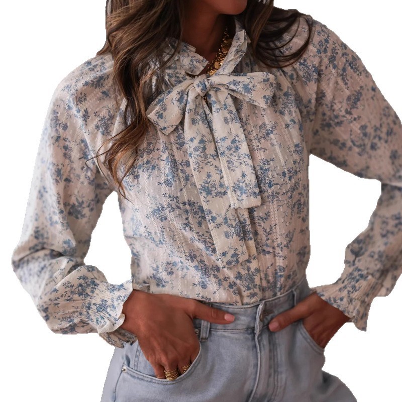 Женская модная блузка с бантом – обзор и цена Women Formal Office Wear Tops