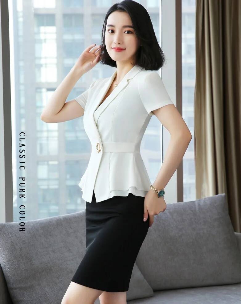 Формальная униформа, пиджаки,  – обзор и цена Women Formal Office Wear Tops